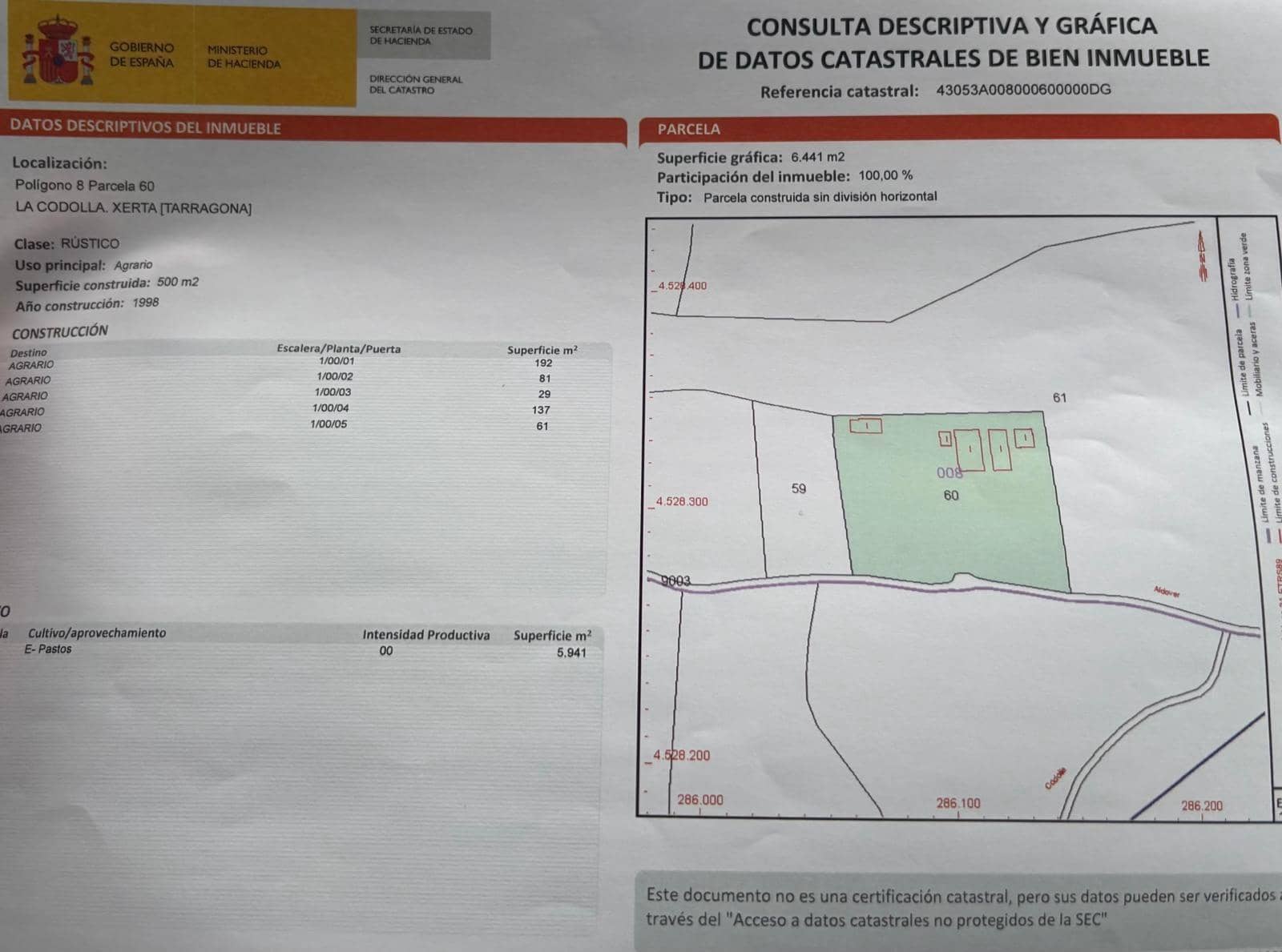 Negocio en Xerta en venta - 92.000 € (Ref: 9816050)