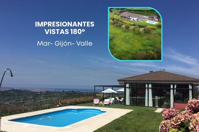 5 slaapkamer Villa te koop in Gijón met zwembad garage - € 890.000 (Ref: 9467735)