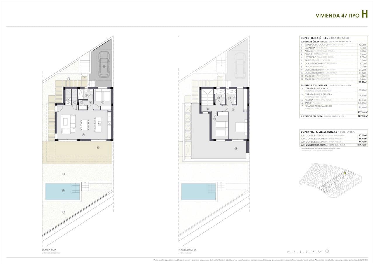 3 sypialnia Willa na sprzedaż w Polop z basenem garażem - 598 700 € (Ref: 10009922)