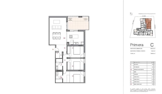 3 soverom Leilighet til salgs i Cala Ratjada, Capdepera med svømmebasseng garasje - € 409 000 (Ref: 10057344)