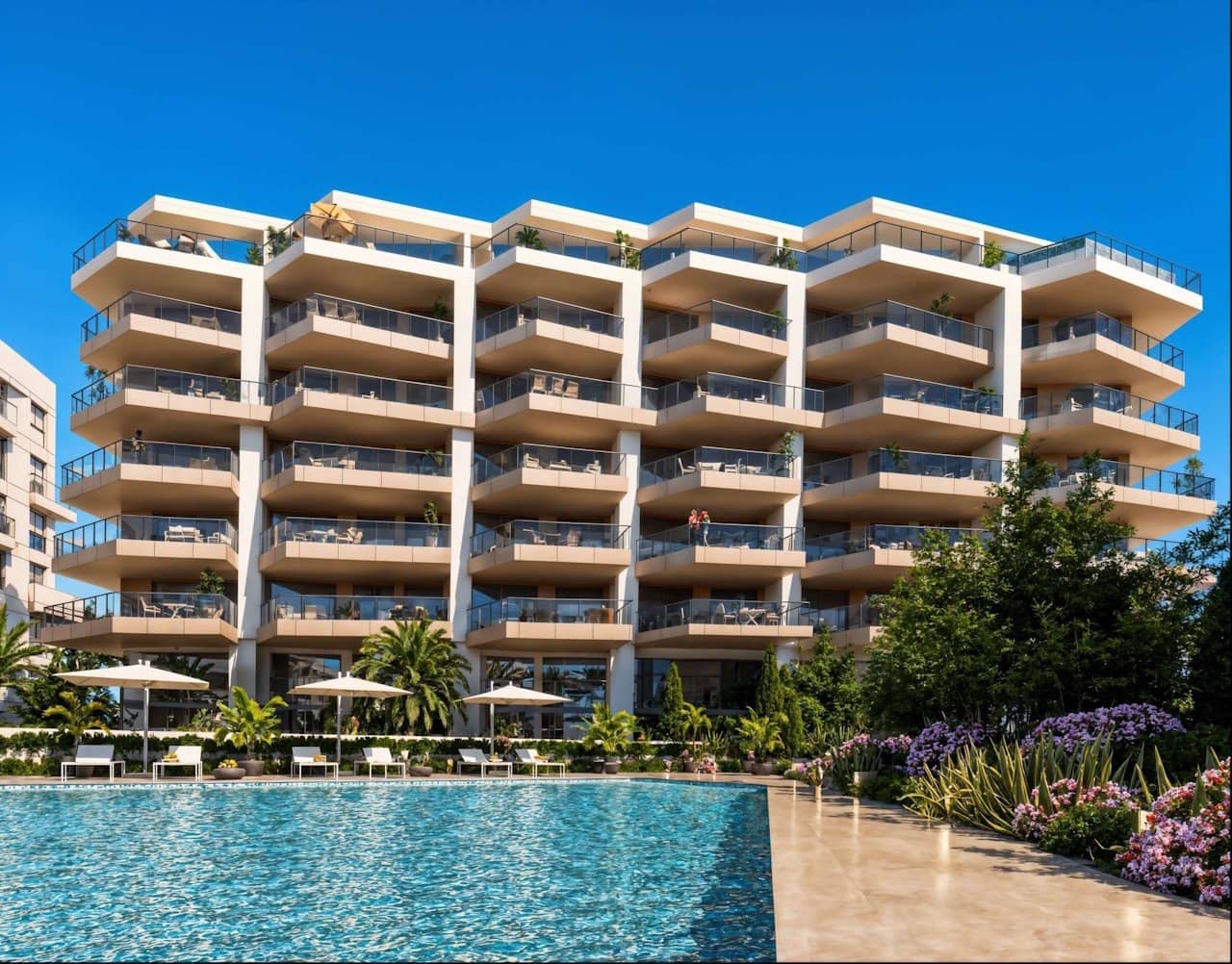 2 Zimmer Penthouse zu verkaufen in La Villajoyosa / Vila Joiosa mit Pool Garage - 640.000 € (Ref: 10113493)