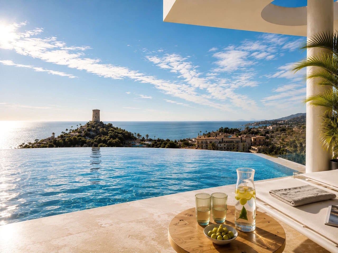 2 Zimmer Penthouse zu verkaufen in La Villajoyosa / Vila Joiosa mit Pool Garage - 640.000 € (Ref: 10113493)