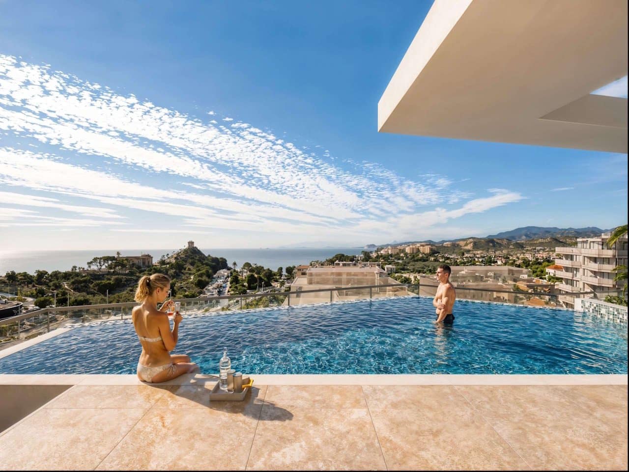 2 Zimmer Penthouse zu verkaufen in La Villajoyosa / Vila Joiosa mit Pool Garage - 640.000 € (Ref: 10113493)
