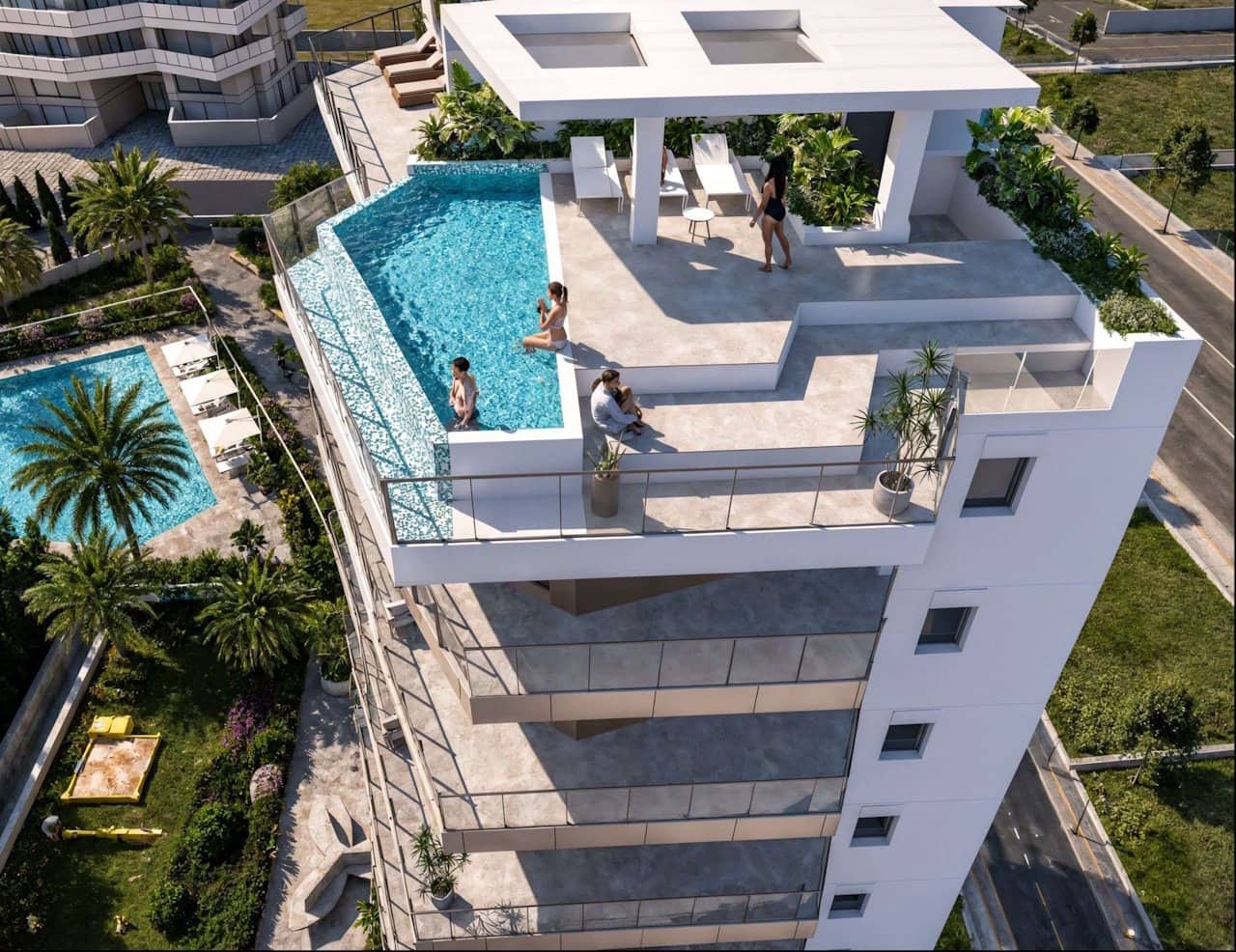 2 Zimmer Penthouse zu verkaufen in La Villajoyosa / Vila Joiosa mit Pool Garage - 640.000 € (Ref: 10113493)