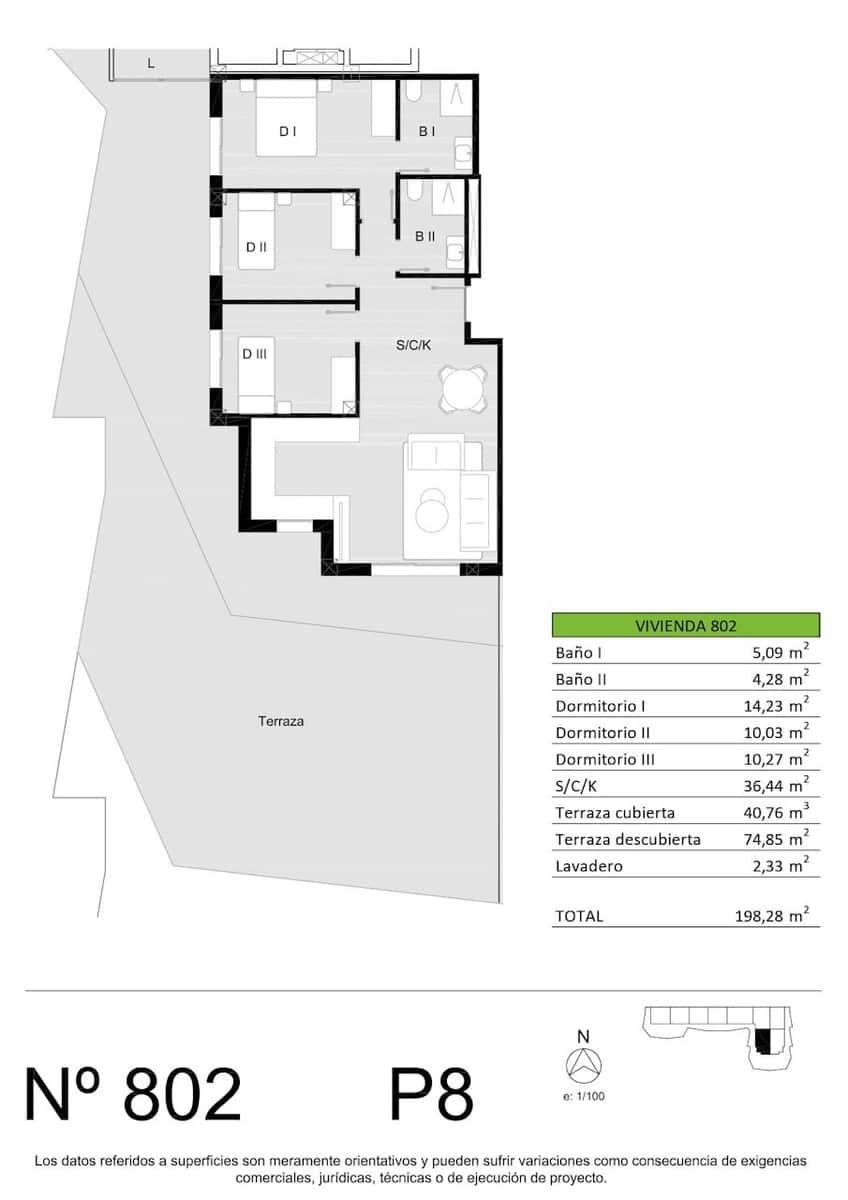 3 chambre Appartement à vendre à San Miguel de Salinas avec piscine garage - 259 900 € (Ref: 10118082)