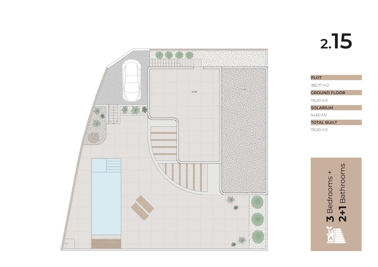 3 bedroom Villa for sale in Algorfa with pool garage - € 650,000 (Ref: 10150472)