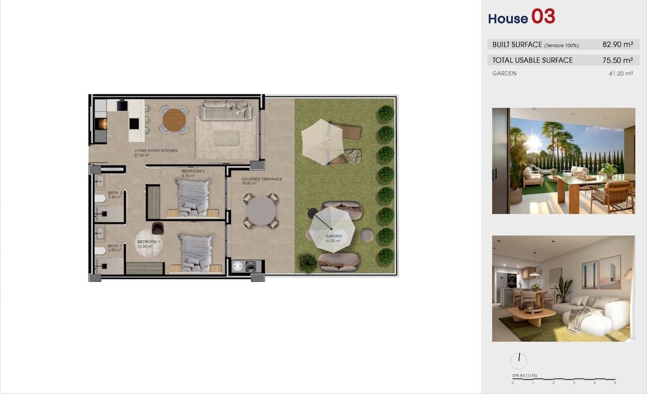 2 slaapkamer Appartement te koop in Guardamar del Segura met zwembad garage - € 275.000 (Ref: 10170187)
