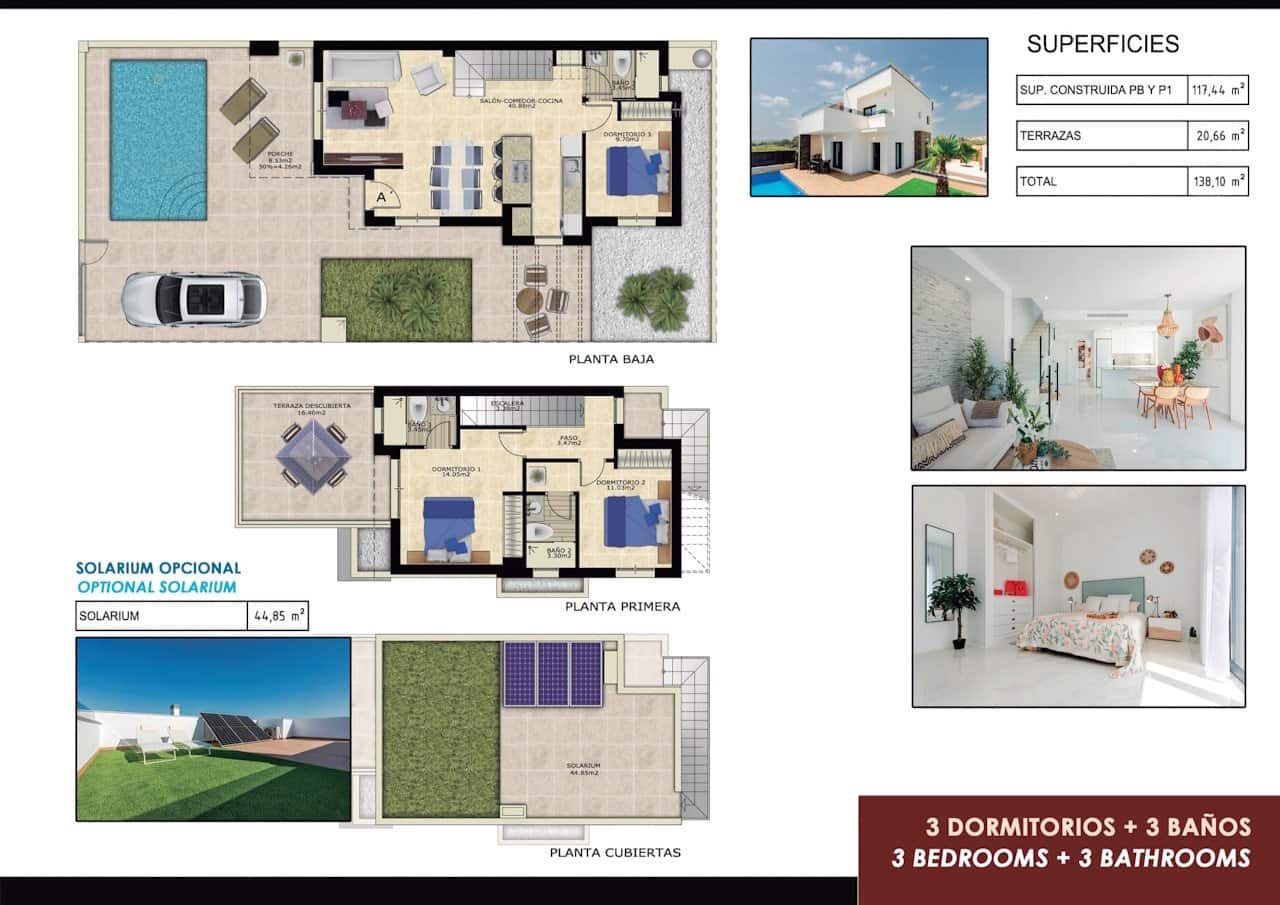 Chalet de 3 habitaciones en Entre Naranjos en venta con piscina garaje - 479.000 € (Ref: 10172236)