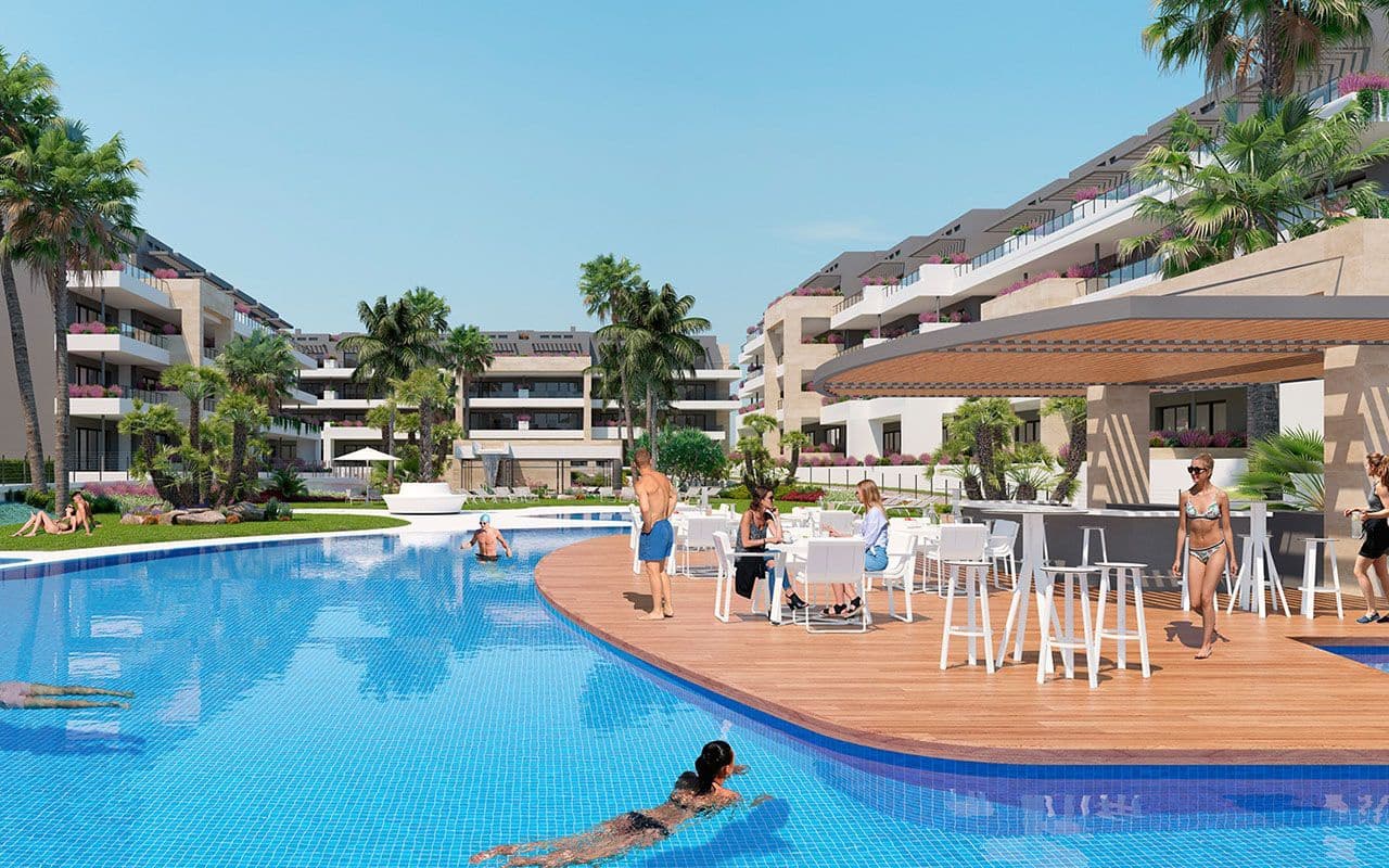 3 Zimmer Apartment zu verkaufen in Playa Flamenca mit Pool Garage - 522.000 € (Ref: 4575012)