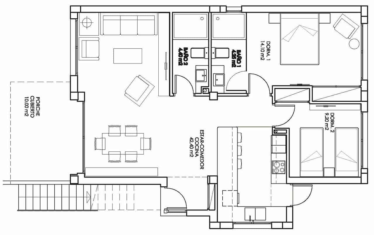 3 bedroom Apartment for sale in San Miguel de Salinas with pool garage - € 375,000 (Ref: 4648234)