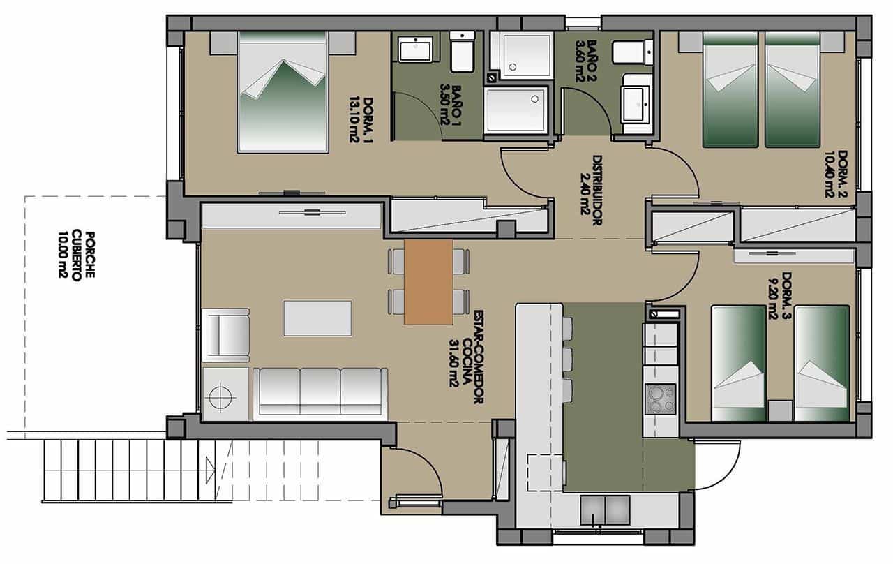 3 bedroom Apartment for sale in San Miguel de Salinas with pool garage - € 375,000 (Ref: 4648234)