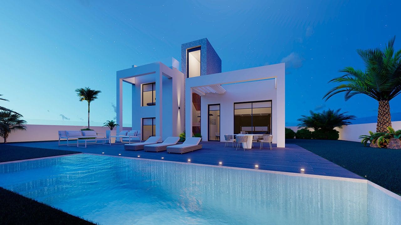 Chalet de 3 habitaciones en Finestrat en venta con piscina garaje - 819.900 € (Ref: 4881722)