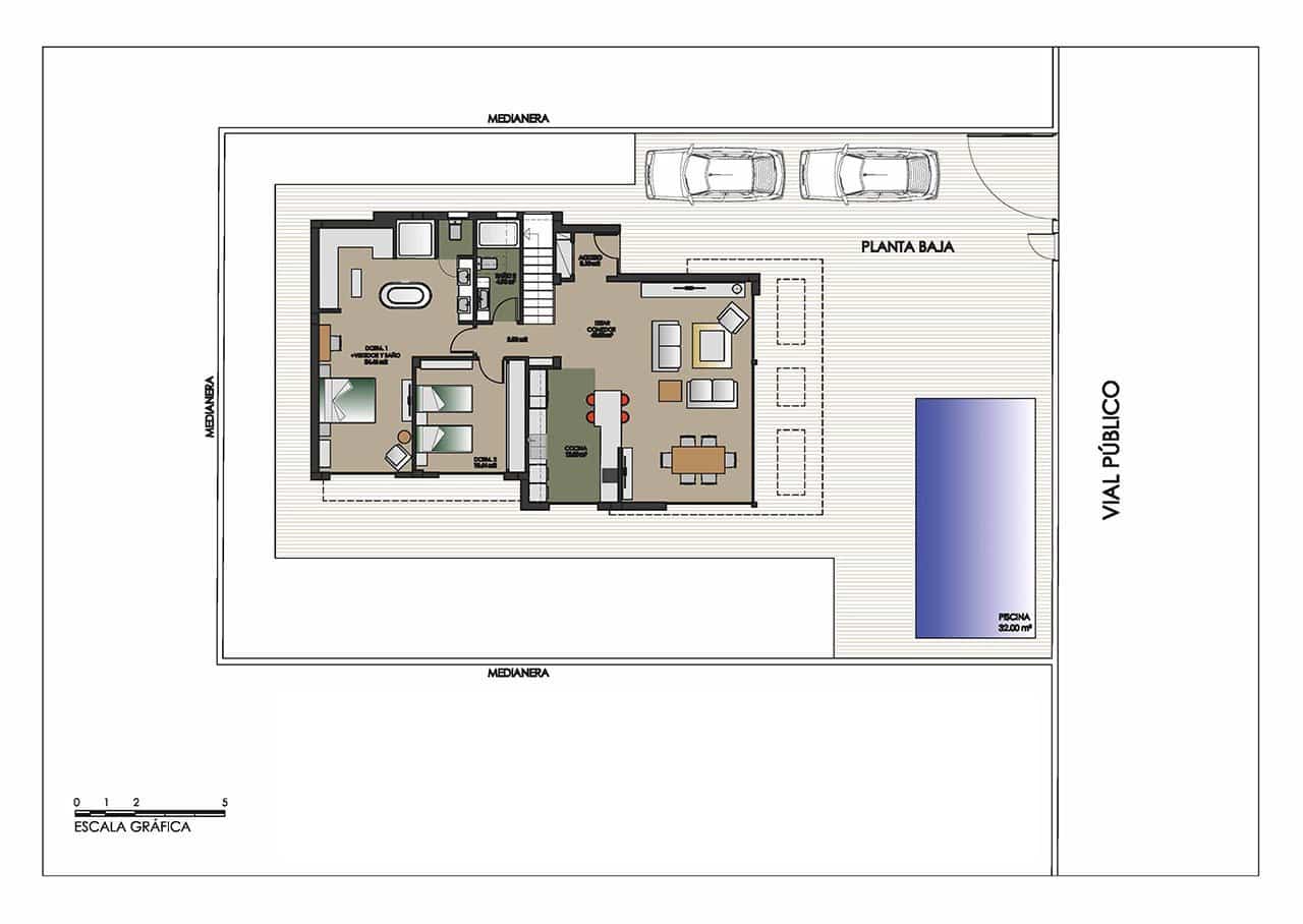 4 soveværelse Villa til salg i Dehesa de Campoamor med swimmingpool garage - € 1.175.000 (Ref: 6595833)