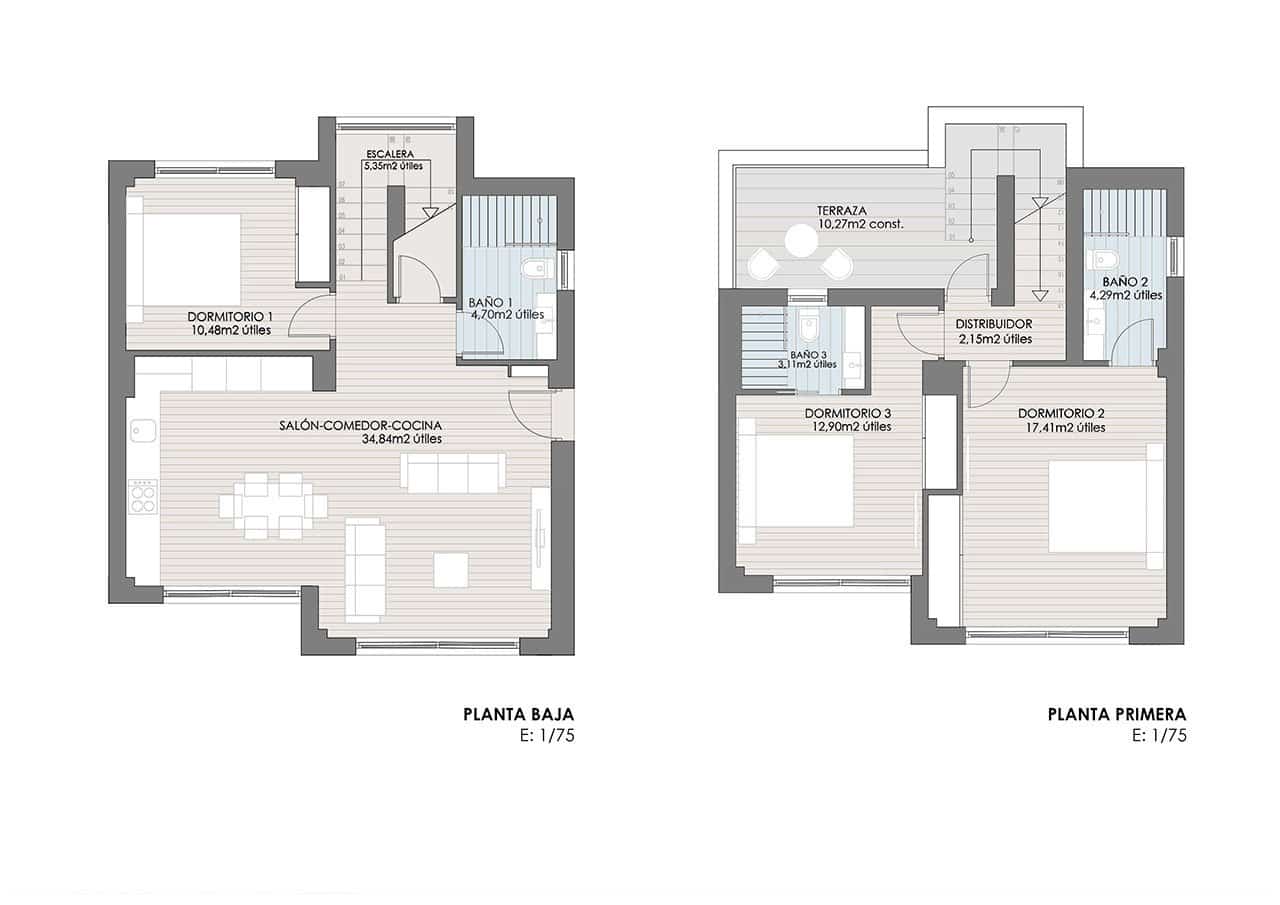 3 Zimmer Villa zu verkaufen in Muchamiel / Mutxamel mit Pool Garage - 450.000 € (Ref: 7253527)