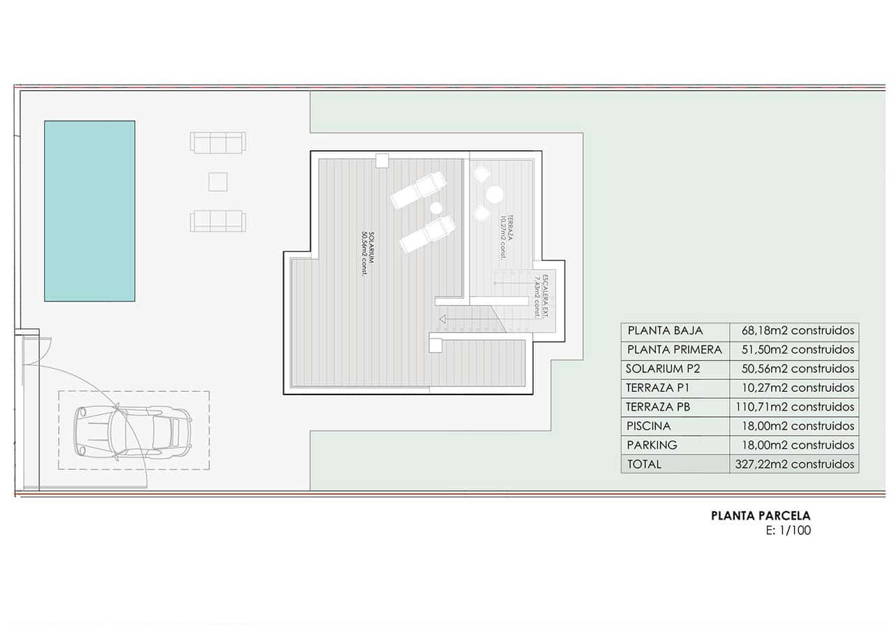 3 Zimmer Villa zu verkaufen in Muchamiel / Mutxamel mit Pool Garage - 450.000 € (Ref: 7253527)