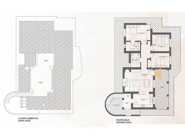 3 Zimmer Villa zu verkaufen in Las Palas, Fuente Alamo de Murcia mit Garage - 281.000 € (Ref: 7299613)