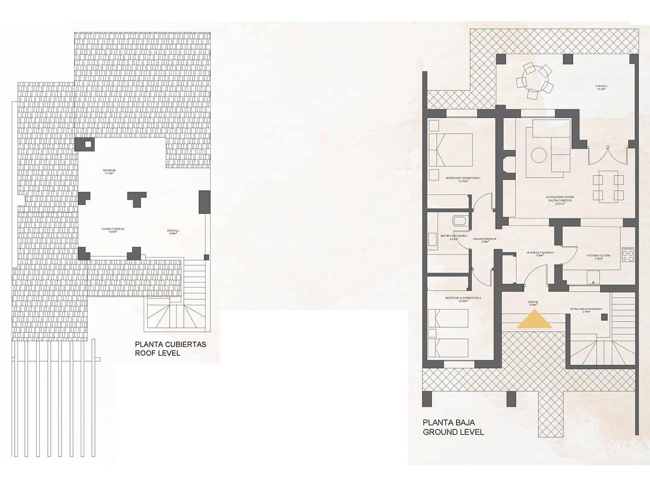 2 soveværelse Byhus til salg i Las Palas med garage - € 194.000 (Ref: 7299618)