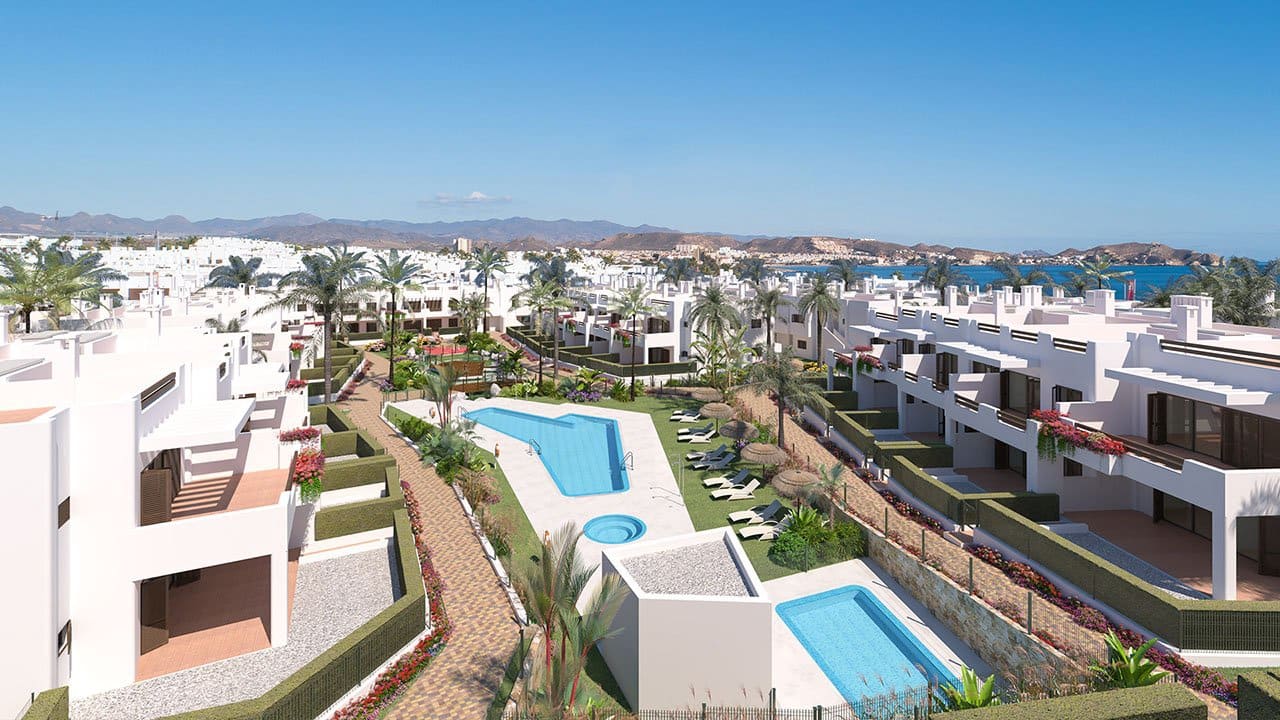 2 chambre Penthouse à vendre à San Juan de los Terreros avec piscine garage - 255 000 € (Ref: 7431427)