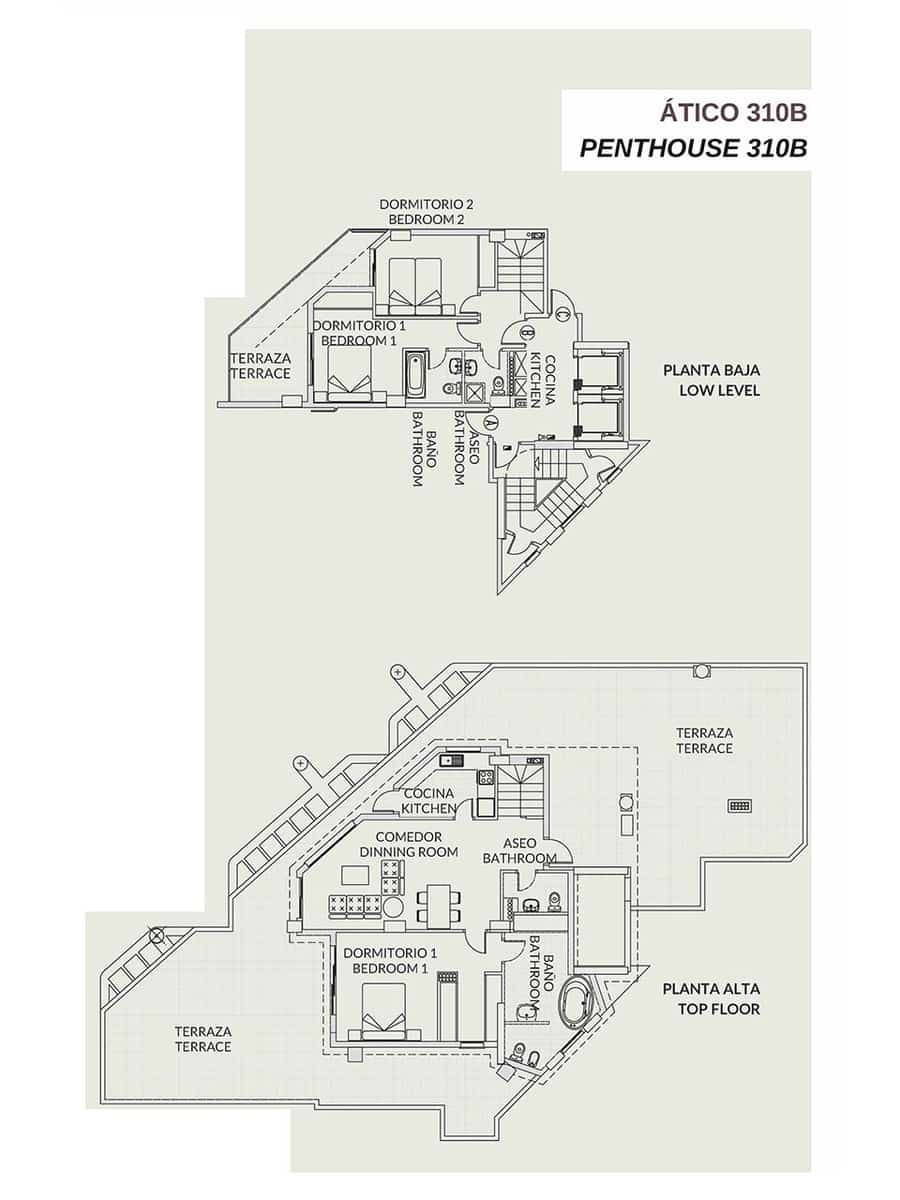 3 bedroom Penthouse for sale in Calpe / Calp with pool - € 689,000 (Ref: 7502219)