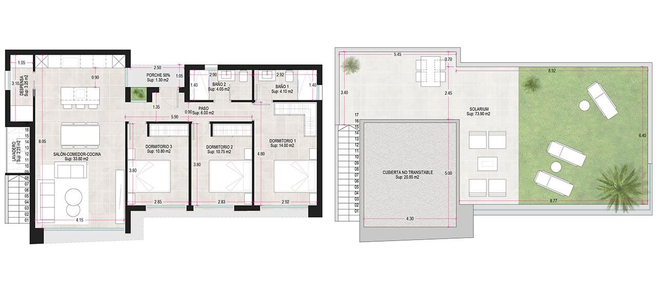 3 chambre Villa/Maison à vendre à Alhama de Murcia avec garage - 329 000 € (Ref: 7540896)
