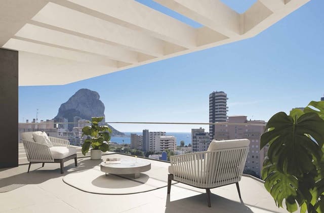 3 sypialnia Apartament na sprzedaż w Calpe / Calp z basenem garażem - 600 000 € (Ref: 7591634)