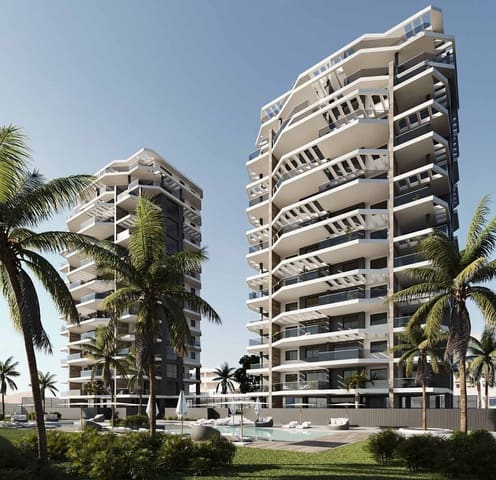 3 sypialnia Apartament na sprzedaż w Calpe / Calp z basenem garażem - 600 000 € (Ref: 7591634)