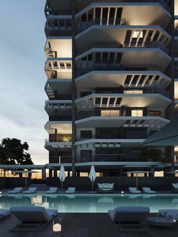 3 sypialnia Apartament na sprzedaż w Calpe / Calp z basenem garażem - 600 000 € (Ref: 7591634)