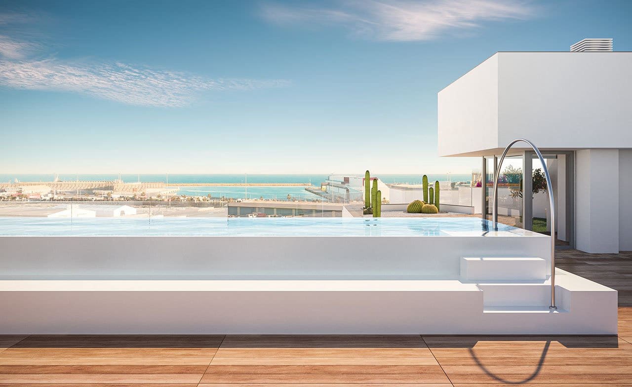 4 soveværelse Lejlighed til salg i Alicante by med swimmingpool garage - € 471.600 (Ref: 7618100)