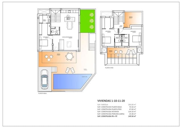 3 camera da letto Villa in vendita in Dolores con piscina garage - 435.000 € (Rif: 7646866)