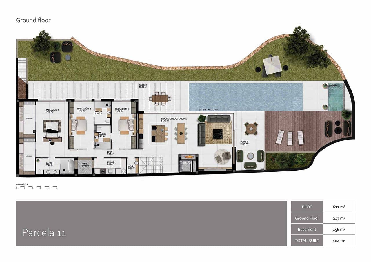 3 Zimmer Villa zu verkaufen in Finestrat mit Pool Garage - 995.000 € (Ref: 7650552)