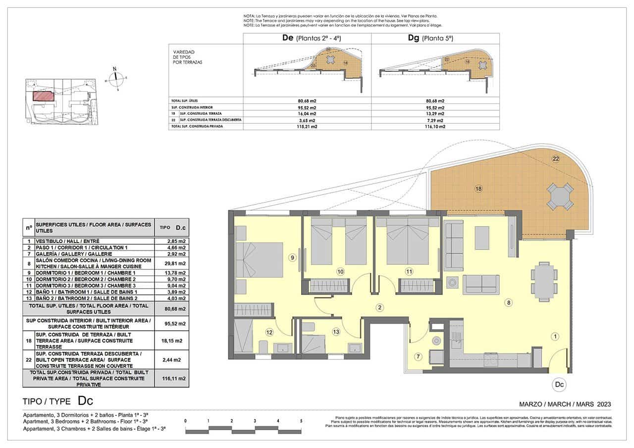 3 chambre Appartement à vendre à Orihuela Costa avec piscine garage - 412 000 € (Ref: 7660626)