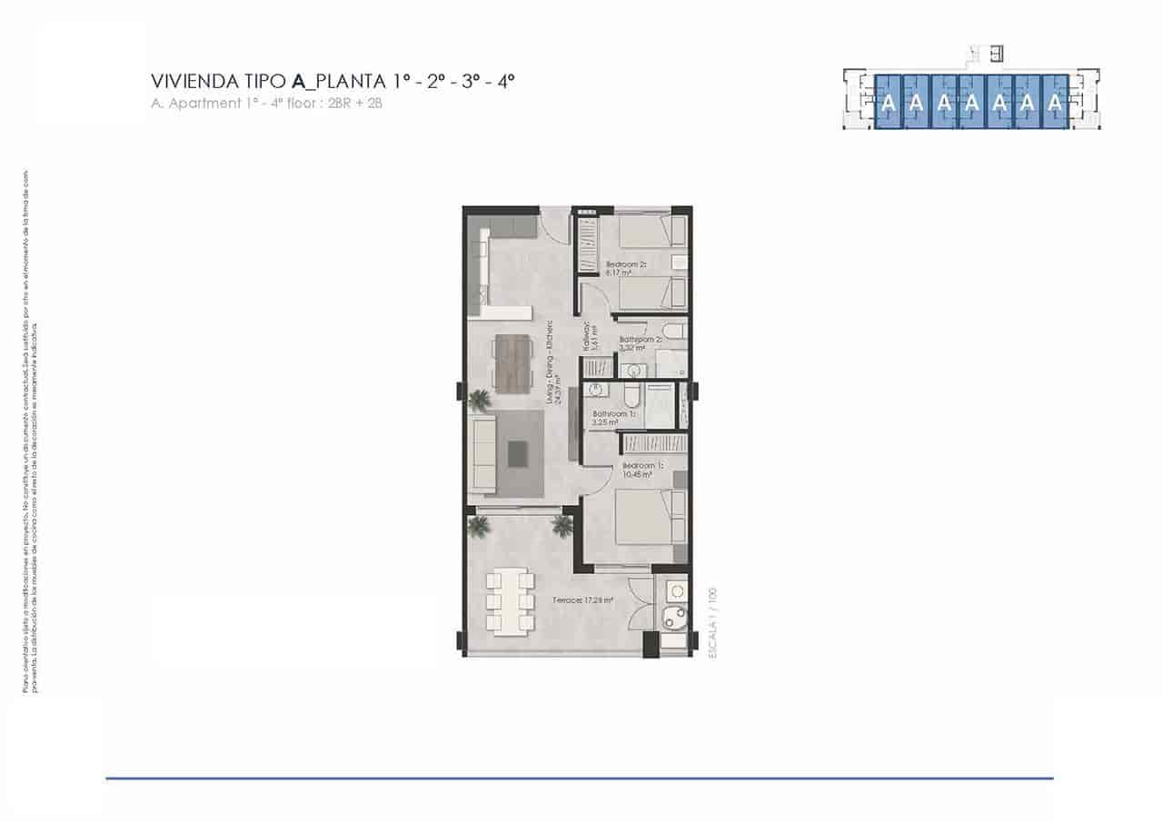 2 sypialnia Apartament na sprzedaż w La Mata z basenem garażem - 285 000 € (Ref: 7687625)