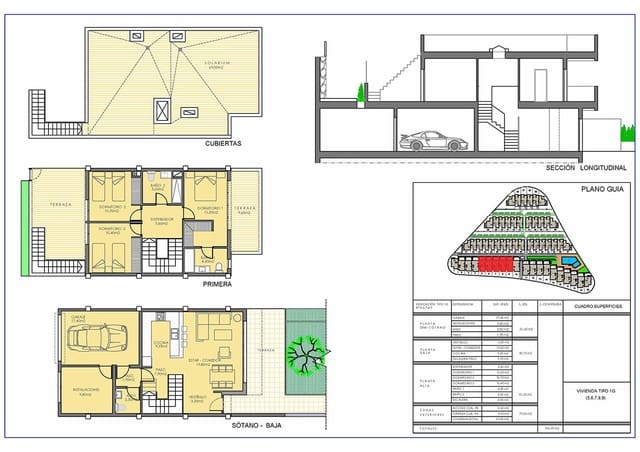 3 makuuhuone Omakotitalo myytävänä paikassa Orito, Monforte del Cid mukana uima-altaan 
autotalli - 332 500 € (Ref: 7716650)