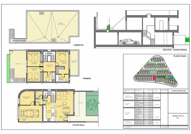 3 makuuhuone Omakotitalo myytävänä paikassa Orito, Monforte del Cid mukana uima-altaan 
autotalli - 332 500 € (Ref: 7716650)