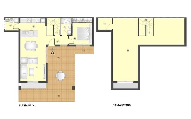 3 sovrum Semi-fristående Villa till salu i San Juan de los Terreros, Pulpí med garage - 447 000 € (Ref: 7858077)