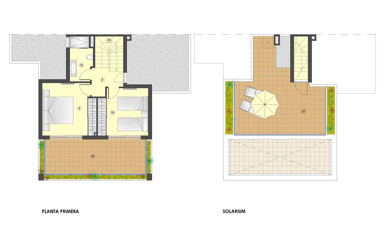 3 soveværelse Semi-Rækkehus til salg i San Juan de los Terreros med garage - € 447.000 (Ref: 7858077)