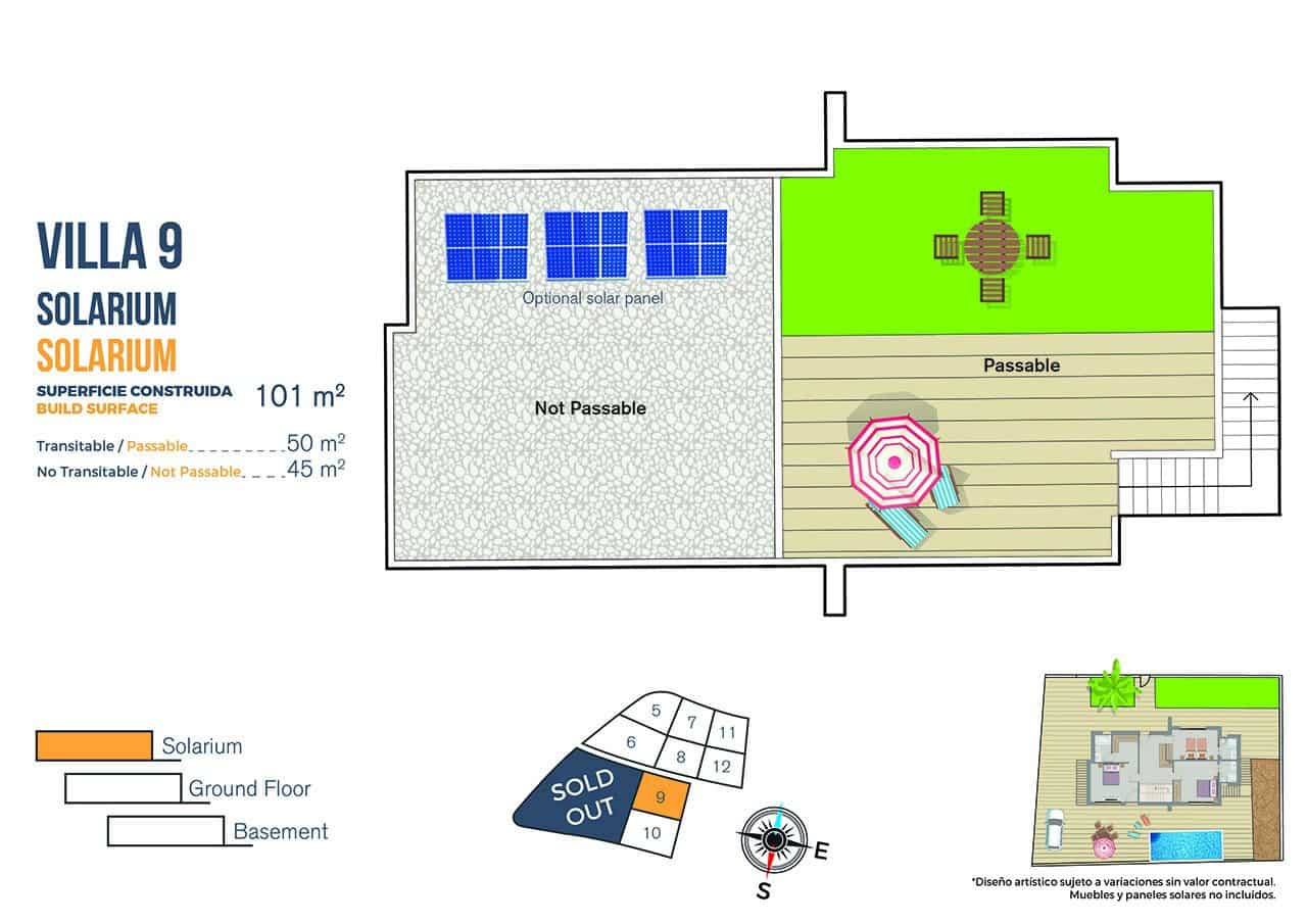 Chalet de 3 habitaciones en Finestrat en venta con piscina garaje - 540.000 € (Ref: 7901517)
