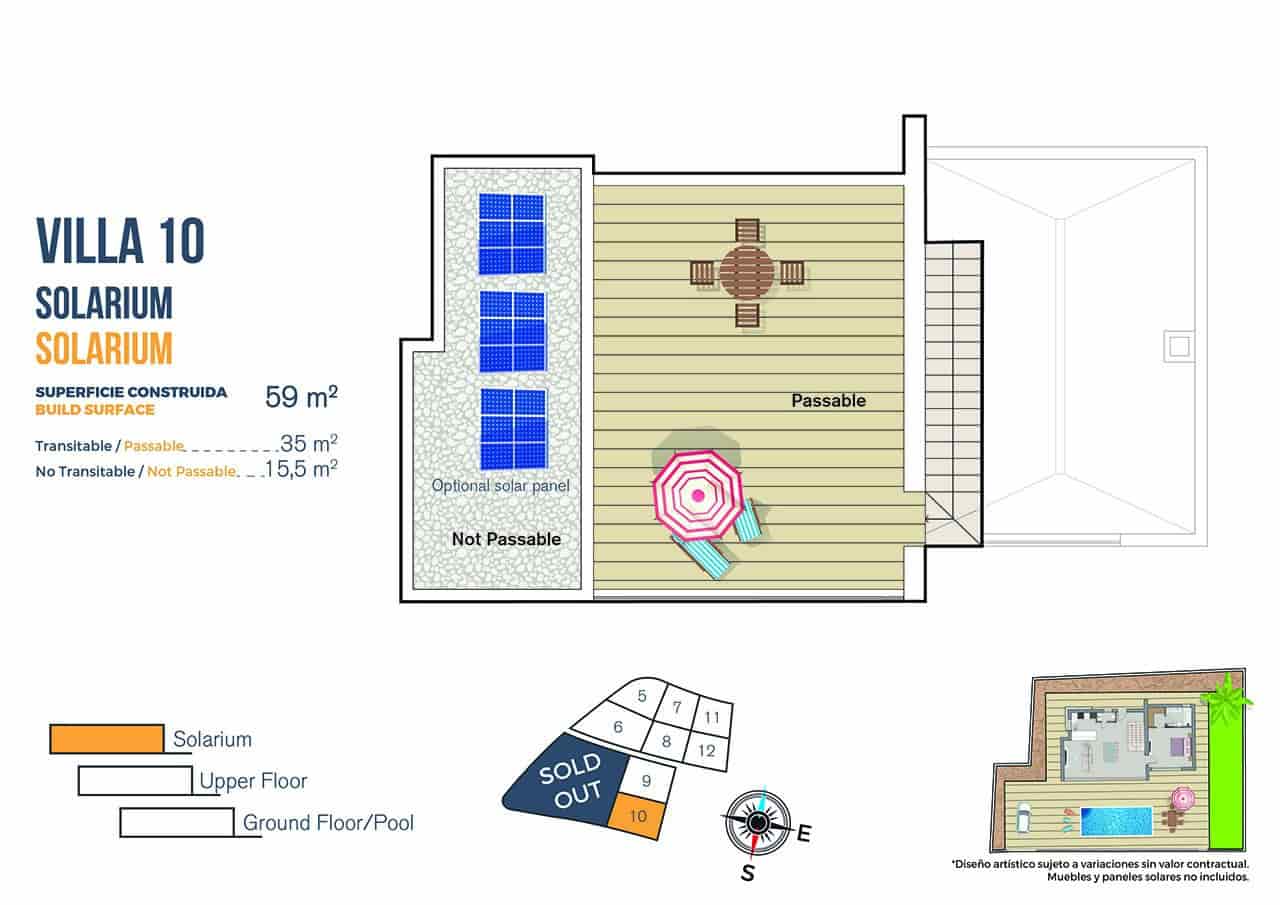 Chalet de 3 habitaciones en Finestrat en venta con piscina garaje - 540.000 € (Ref: 7901517)