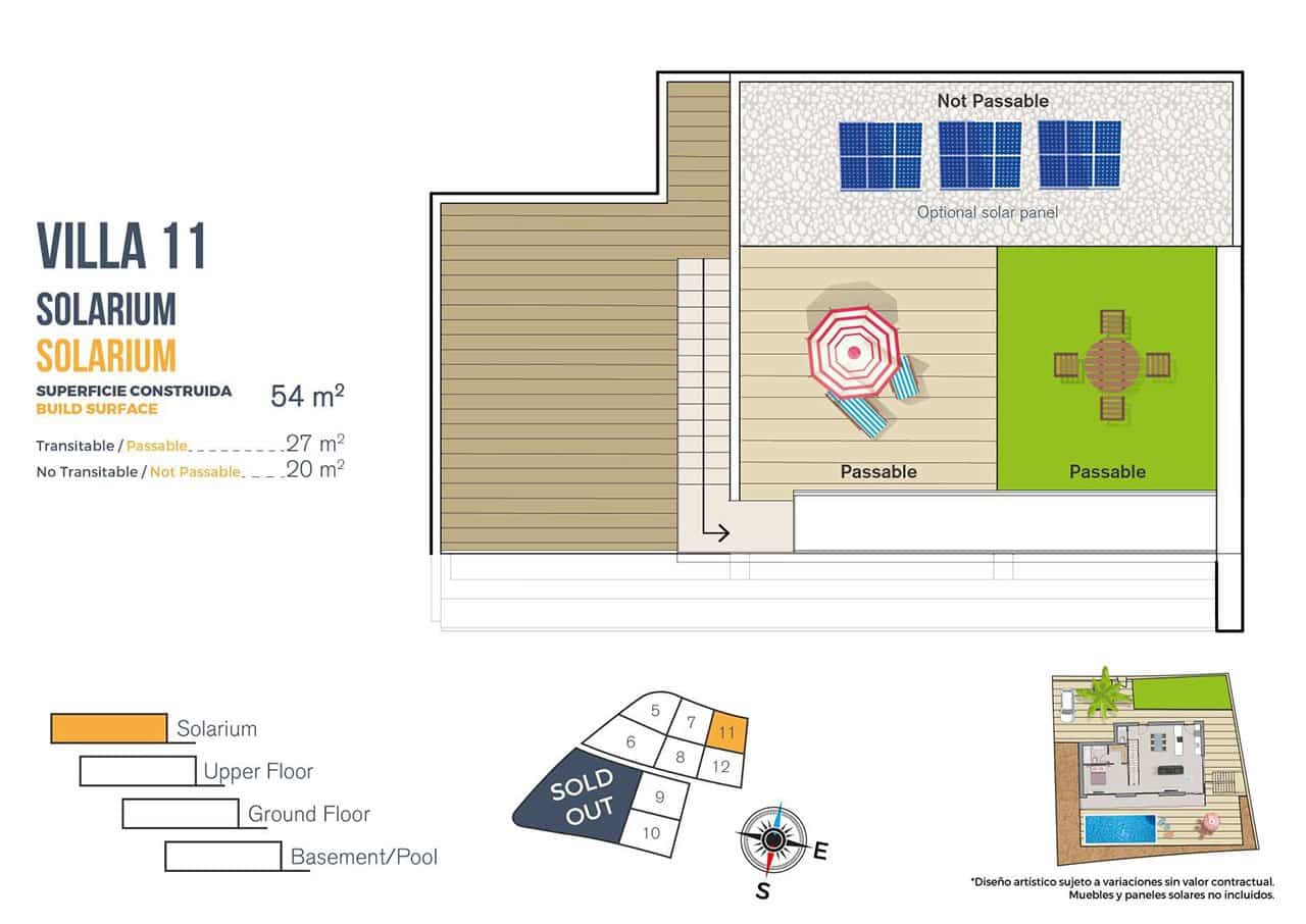 Chalet de 3 habitaciones en Finestrat en venta con piscina garaje - 540.000 € (Ref: 7901517)