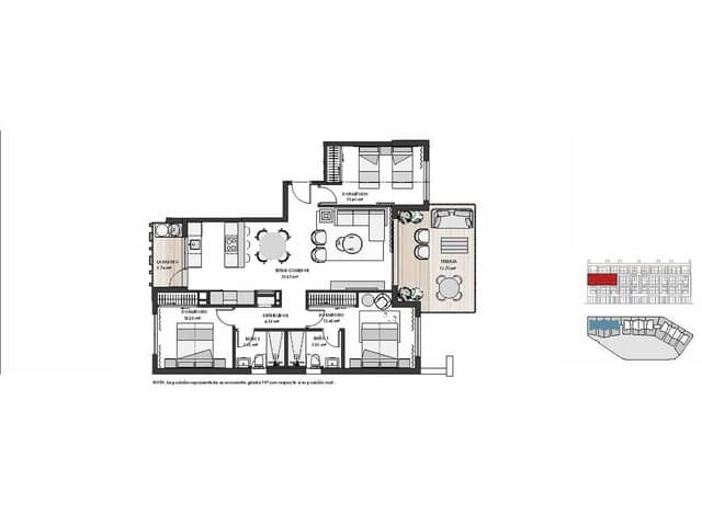 3 camera da letto Appartamento in vendita in Los Alcázares con piscina garage - 336.000 € (Rif: 7901519)