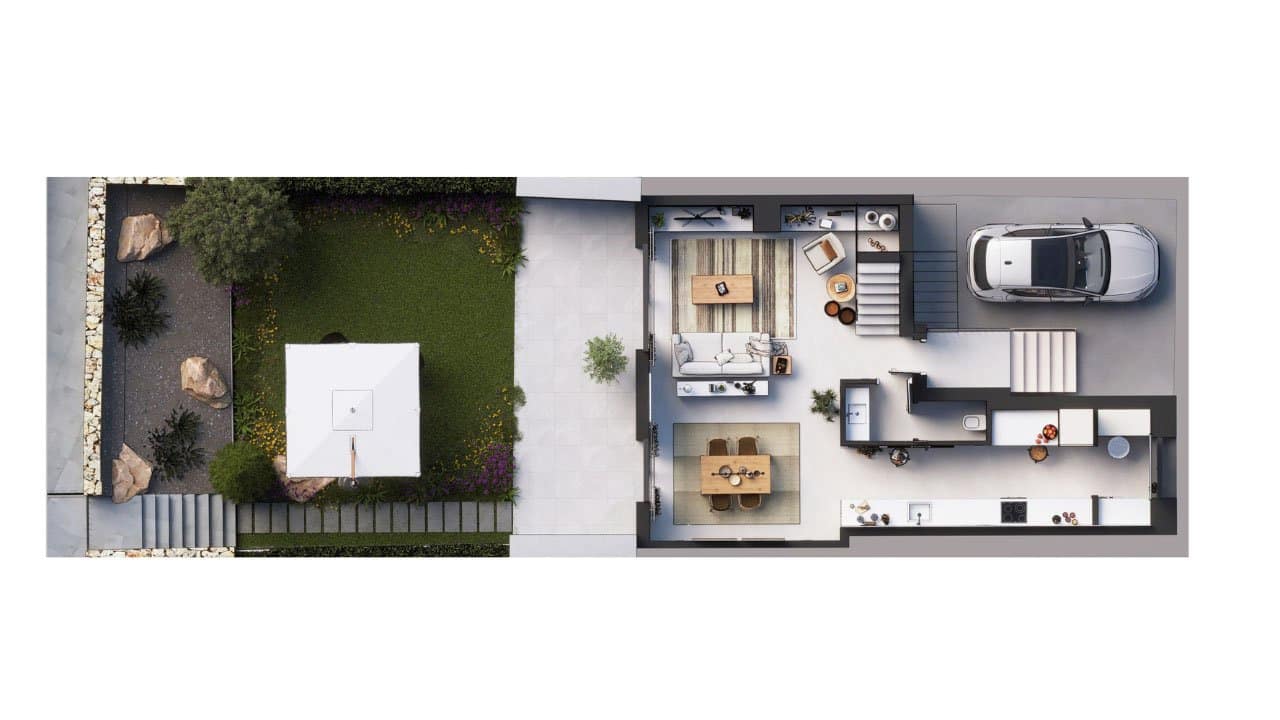 3 soveværelse Byhus til salg i Esporles med swimmingpool garage - € 795.000 (Ref: 8116030)