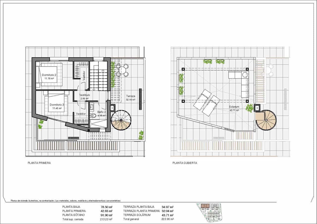 3 soveværelse Semi-Rækkehus til salg i Polop med swimmingpool garage - € 567.690 (Ref: 8141860)