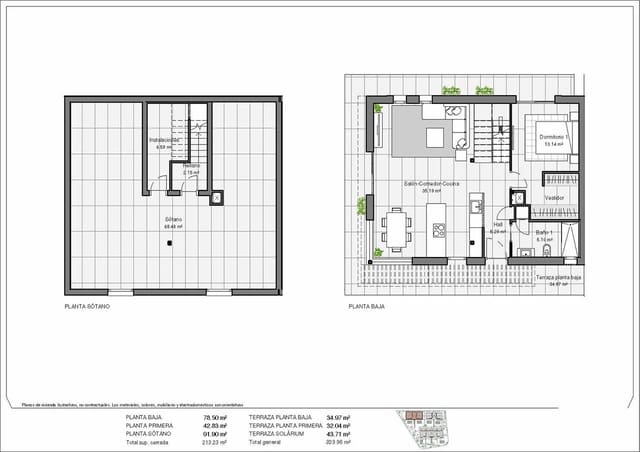 3 soveværelse Semi-Rækkehus til salg i Polop med swimmingpool garage - € 567.690 (Ref: 8141860)