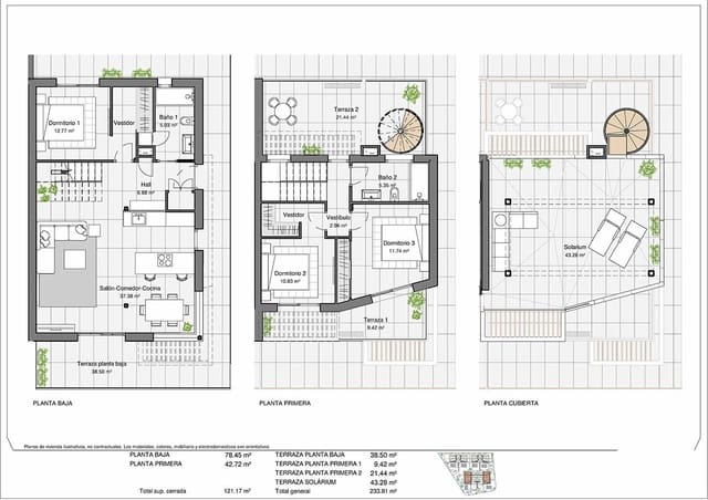 3 quarto Casa em Banda para venda em Polop com piscina garagem - 488 125 € (Ref: 8141861)