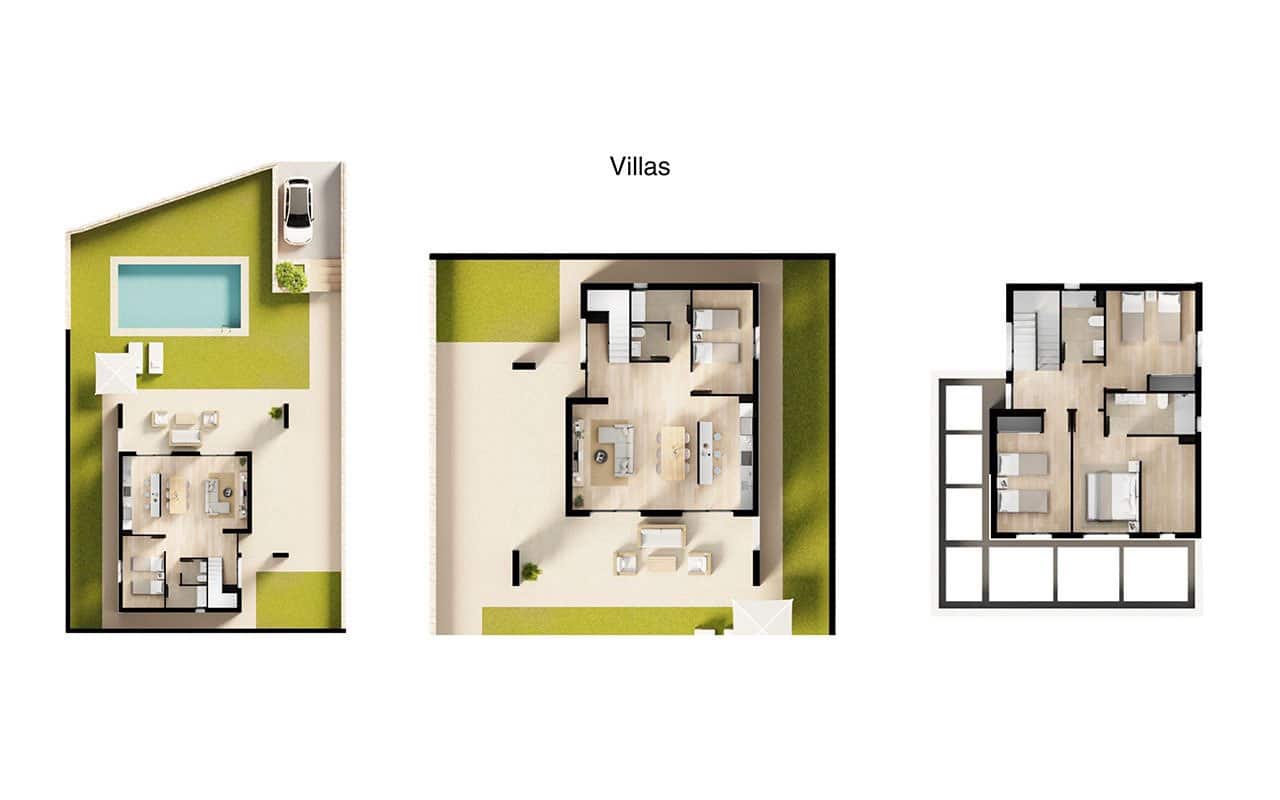 4 soveværelse Villa til salg i Finestrat med garage - € 555.000 (Ref: 8183101)
