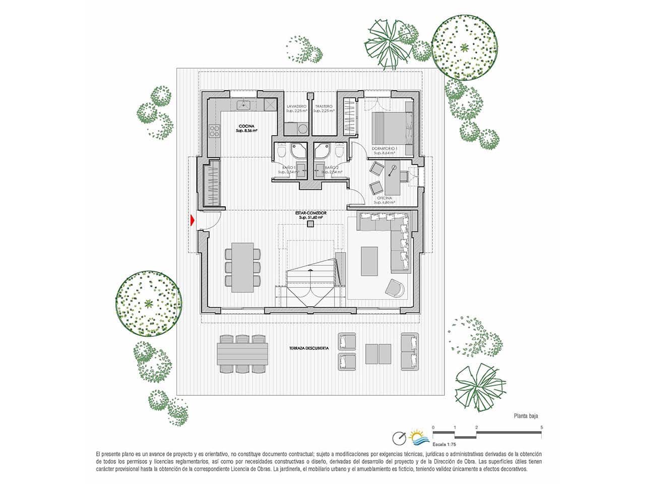4 soveværelse Semi-Rækkehus til salg i Cala Romantica med swimmingpool garage - € 669.000 (Ref: 8207066)