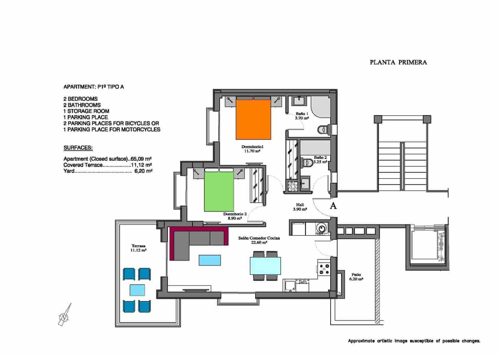 2 soverom Leilighet til salgs i Orihuela Costa med svømmebasseng garasje - € 255 000 (Ref: 8207693)
