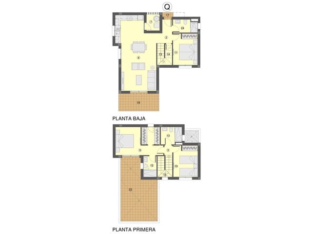 3 soveværelse Villa til salg i Busot med swimmingpool garage - € 409.000 (Ref: 8221612)
