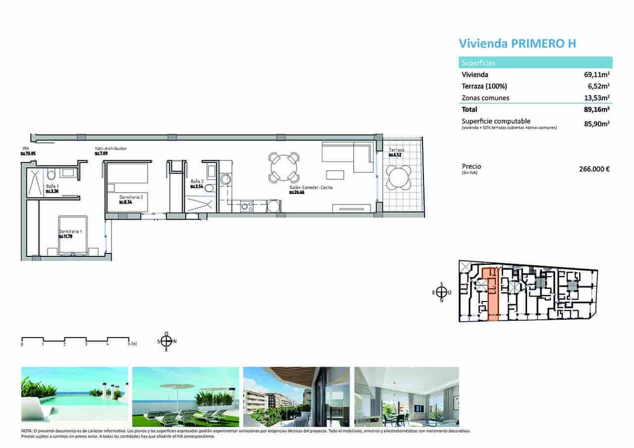 2 Zimmer Apartment zu verkaufen in Guardamar del Segura mit Pool - 297.000 € (Ref: 8462628)