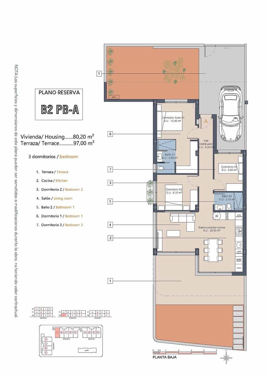 3 bedroom Apartment for sale in Los Alcazares with pool garage - € 359,000 (Ref: 8494371)
